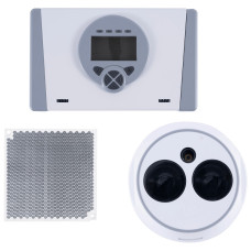 Optinis dūmų barjeras Fireray HUB (8–120m, autokalibracija)