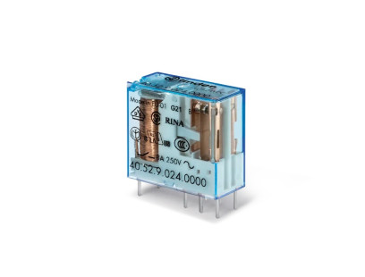 Relė 2 grupės 40 serijos Finder 405290120000 (12VDC, 8A/250/400VAC, tinka 95 serijos lizdams)