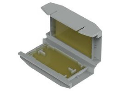 Gelinė sujungimo dėžutė Wago 207-1373 (IPX8, 41,7x17,8x56,9 mm, pilka)