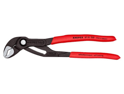 Santechninės replės Knipex 87 01 250 (reguliuojamas plotis 50–250 mm) Santechninės replės Knipex 87 01 250 (reguliuojamas plotis 50–250 mm)