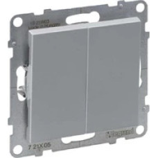 2 kl. aliuminis jungiklis SUNO Legrand 721305