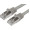 Patch kabelis (0.75m, S/FTP, CAT6, pilkas, atsparus ugniai)