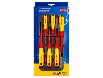 Atsuktuvų rinkinys Knipex 00 20 12 V03 (6 vnt., 1000V)
