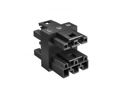 3-krypčių paskirstymo jungtis Wago 770-607 (juodas)