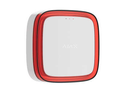Bevielė sirena Ajax EN54 FireProtect (sounder/VAD) 118599.279.WH1 (balta, su blykste)