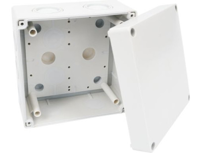 Hermetinė paskirstymo dėžutė Kopos KSK 125_KA (balta, 126x126x76mm, IP66, UV atspari)