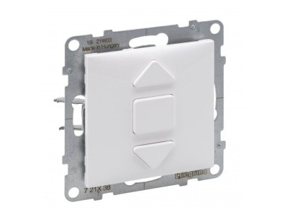 Mygtukas žaliuzėms Suno Legrand 721138 (baltas)