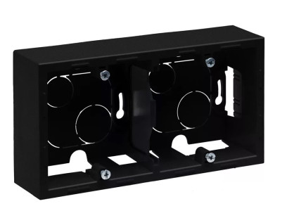 Virštinkinė dėžutė SUNO Legrand 721495 (juoda, 2 mod.)