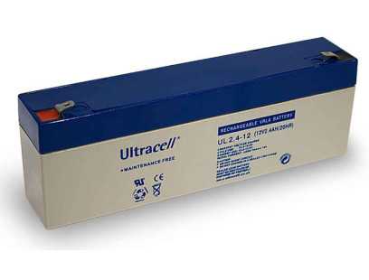 Akumuliatorius Ultracell UL2.4-12 (2.4 Ah, 12V)
