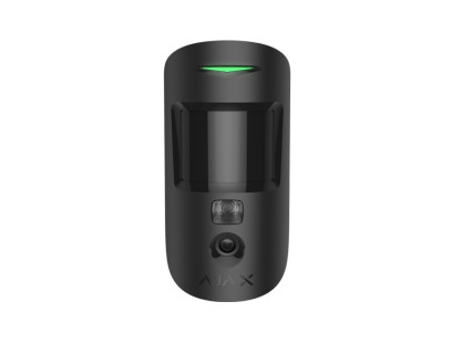 Bevielis judesio jutiklis su kamera Ajax MotionCam phOD AJMOTIONCAMPHODW (Juodas)