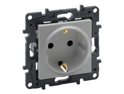 Kištukinis lizdas Suno Legrand 863320 (aluminio spalva)