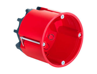 Priešgaisrinė pagilinta instaliacinė dėžutė į gipsą KAISER HWP68 E130-E190