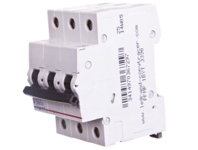 Automatinis jungiklis MCB RX3 Legrand 419167 (10A, 3P, 230V, 6kA)