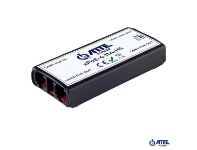 4 prievadų komutatorius ATTE XPOE-4-11A-HS