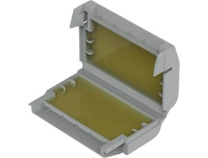 Gelinė sujungimo dėžutė Wago 207-1333 (IPX8, 33,6x17,8x52,7 mm, pilka)