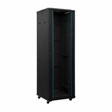 Pastatoma komutacinė spinta 19" 32U A2-6632B (600x600x1600mm, juoda, IP20, iki 1000kg)