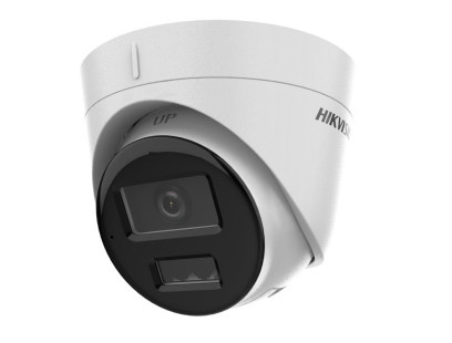 Hikvision dome DS-2CD1343G2-LIU F4 (balta, 4 MP, 30 m. IR + LED)