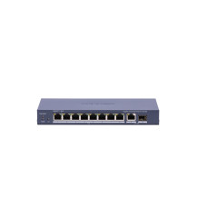 Hikvision 10 prievadų 8 PoE komutatorius DS-3E0510P-E(B)