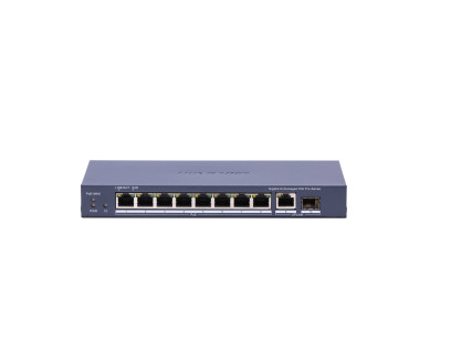 Hikvision 10 prievadų 8 PoE komutatorius DS-3E0510P-E(B)
