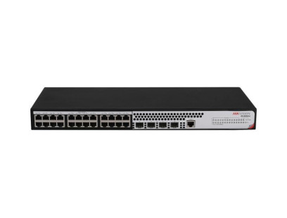 Komutatorius 28 prievadų Hikvision DS-3E2528-H (24x1000Mbps, 4xSFP, L2 valdomas, VLAN, RSTP, IGMP, QoS, ERPS) Komutatorius 28 prievadų Hikvision DS-3E2528-H (24x1000Mbps, 4xSFP, L2 valdomas, VLAN, RSTP, IGMP, QoS, ERPS)