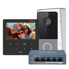 Hikvision SP telefonspynės komplektas DS-KIS606-P