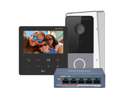 Hikvision SP telefonspynės komplektas DS-KIS606-P Hikvision SP telefonspynės komplektas DS-KIS606-P