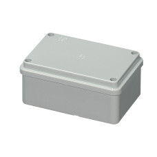 Hermetinė paskirstymo dėžutė Elettrocanali EC410C4RA (120x80x50mm, IP56)