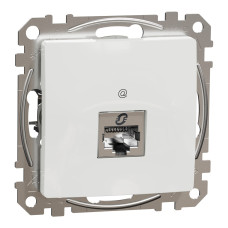 Kompiuterinis lizdas 1xRJ45 STP Cat.5e Schneider Sedna SDD111451S (baltas)