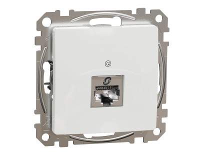 Kompiuterinis lizdas 1xRJ45 STP Cat.5e Schneider Sedna SDD111451S (baltas)