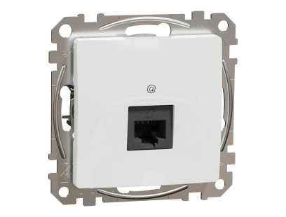 Kompiuterinis lizdas 1xRJ45 Schneider Sedna SDD111451 (baltas)