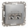 Kompiuterinis lizdas 2xRJ45 STP Schneider Sedna SDD113462S (aliuminis)