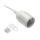 Lemputės lizdas su laidu baltas GTV GZ-E27000-00 (baltas, E27, 60W)