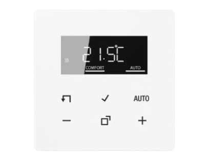 Termostatas su LCD ekranu JUNG TRDLS1790WW (Baltas, vidaus, programuojamas)