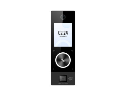 Praėjimo kontrolės terminalas ir telefonspynė Hikvision DS-K1T323MBWX-QRE1 Praėjimo kontrolės terminalas ir telefonspynė Hikvision DS-K1T323MBWX-QRE1