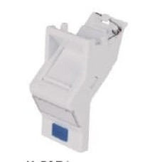 Kampinis adapteris RJ45 keystone lizdui (25x50mm)