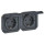 2 v. kištukinio lizdo mechanizmas Legrand 069879L (Antracitas)