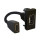 HDMI 1.4 modulinis lizdas Legrand Mosaic 079478L (įleidžiamas, juodas)