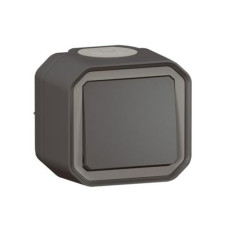Virštinkinis mygtukas push 1 v. PLEXO Legrand 069790L (antracito spalva)
