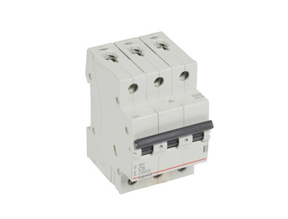 Automatinis jungiklis MCB RX3 Legrand 419232 (6A, 3P, 400V, 6kA)