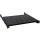 Stacionari lentyna 19'' 1U (800 mm gylio spintai, juoda, iki 60 kg)
