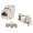 RJ45 lizdas Cat.5e FTP LLK-2015-Cat5e (180°, 23–26 AWG, 100MHz, 110/Krone, 568-A/B)