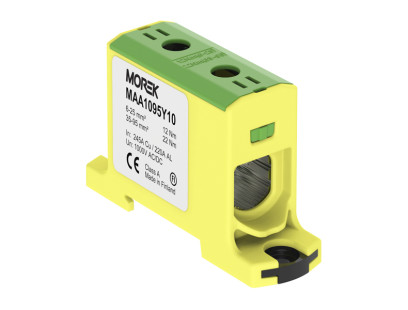 Gnybtas OTL95 1x6-95mm2 Morek MAA1095Y10 (geltonas/žalias) Gnybtas OTL95 1x6-95mm2 Morek MAA1095Y10 (geltonas/žalias)