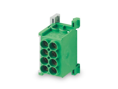 Paskirstymo gnybtas Morek MAG1250G32 (žalias, 4x25mm²) Paskirstymo gnybtas Morek MAG1250G32 (žalias, 4x25mm²)