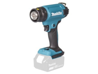 Akumuliatorinė karšto oro pūtiklis Makita DHG181ZJ (550°C, be akumuliatoriaus, Makpac, 4 antgaliai)