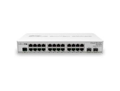 24 prievadų komutatorius MikroTik CSS326-24G-2S+RM 6