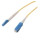 Optinis jungiamasis laidas LC/UPC–SC/UPC (SM duplex, G652D, 9/125µ, OS1/OS2, 3mm, LSZH, 0,5m)