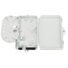 Hermetinė optinė FTTx sieninė dėžutė (2xSC/LC, IP65, 167x102x31 mm)
