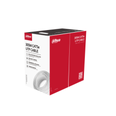Kabelis ryšio Dahua UTP5e PFM920I-5EUN (Cat5e, HDPE, PoE, PVC, ritė 305m)