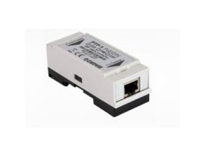 Viršsrovio apsauga LAN linijai ant DIN bėgelio PTF-1-EXT/PoE/DIN