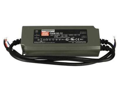 Impulsinis maitinimo šaltinis 12V 7.5A 90W IP67, dimeriuojamas